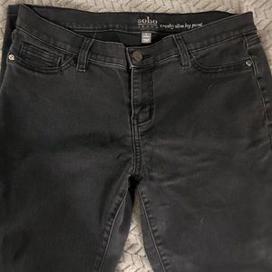 Soho Slim Leg Pant Black jeans